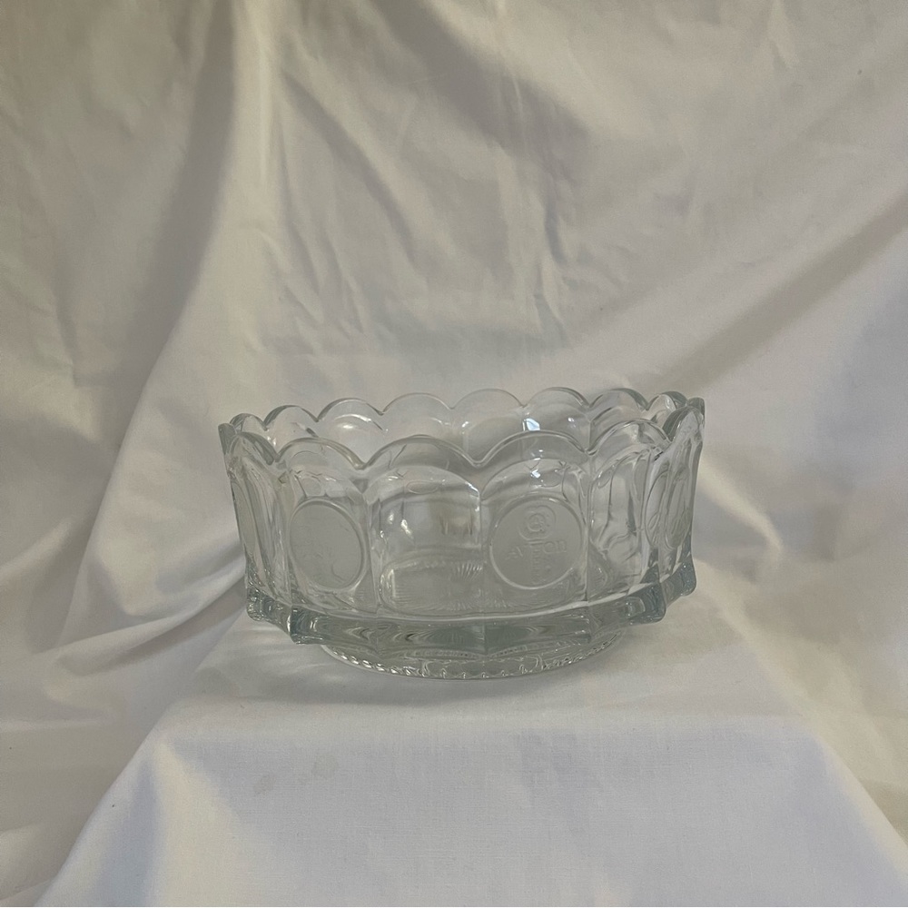 Vintage Avon Glass Bowl